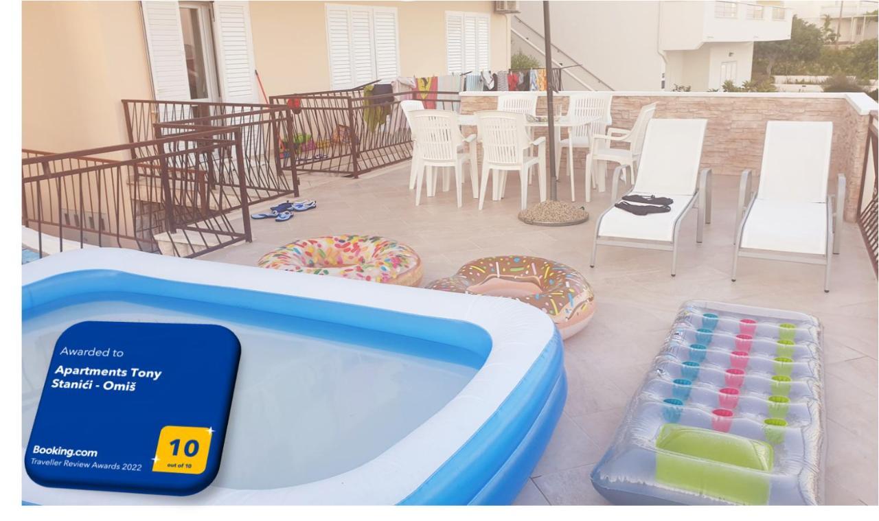 Apartments Tony Stanici - Omiš Dış mekan fotoğraf
